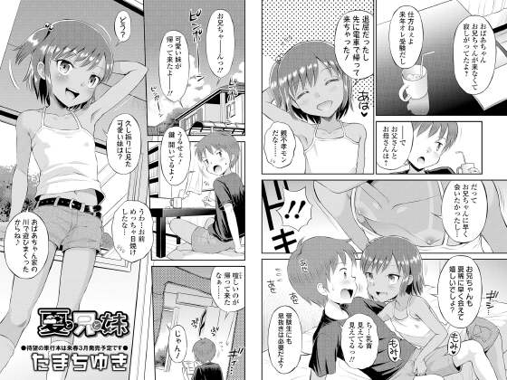 【エロ漫画】夏と兄と妹【単話】のトップ画像